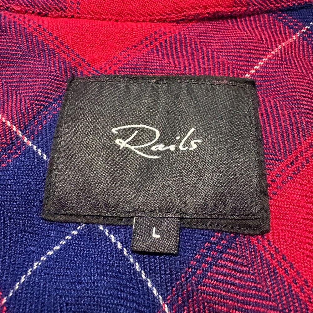 Rails Flannel Duster - Great For Fall - Size Large - image 4